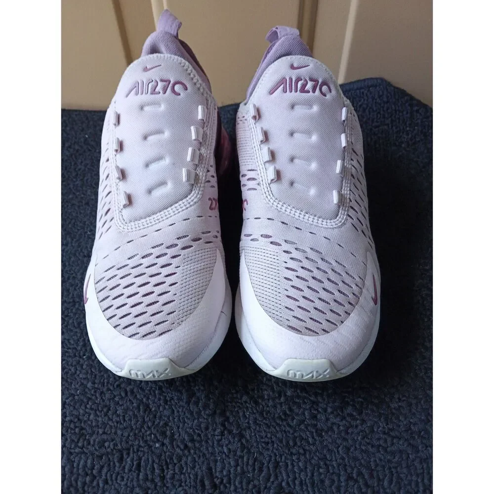 Nike Air Max 270 Women's Sneakers – Light Pink/Dusty Plum – Size 7.5
